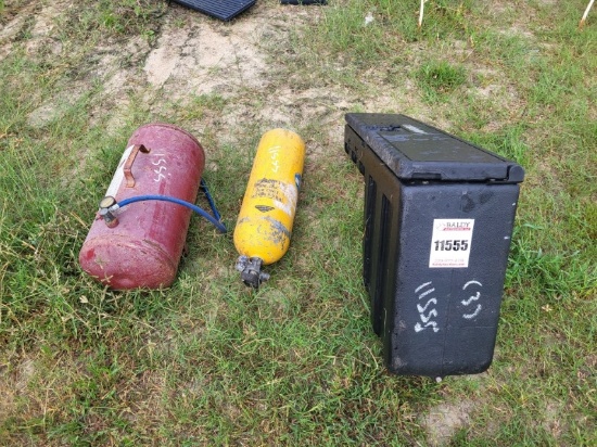 Truck Pocket Toolbox, Scuba Tank, Air Tank