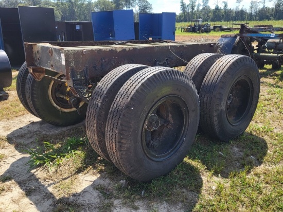 Semi Axle W/ Tires