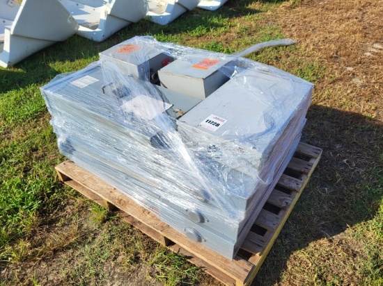 (12) Electrical Breaker Panels