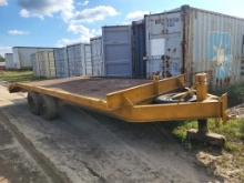 Dual Axle Deck Over Trailer