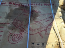 Two-wheeled Electric Vehicle, Unused