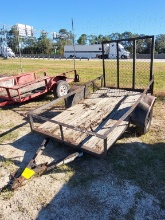 Bumper Pull 8ft Utility Trailer