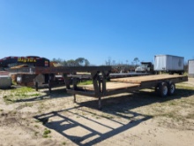 Dual Axle Gooseneck Trailer