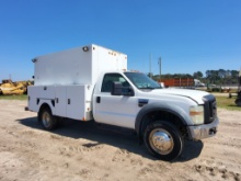 2008 F550 4x4 Enclosed Service Truck