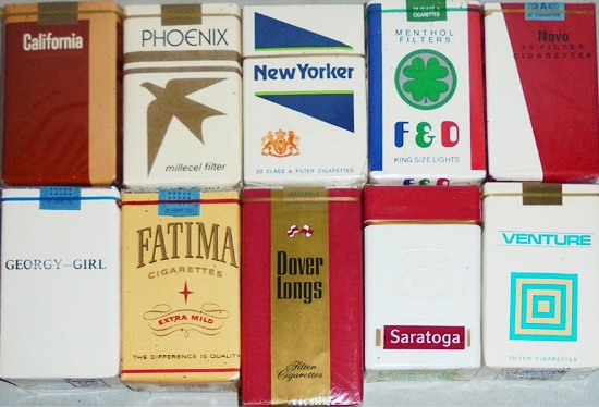 -Sealed- Vintage -Cigarette- Pack Lot - NOS - Fatima