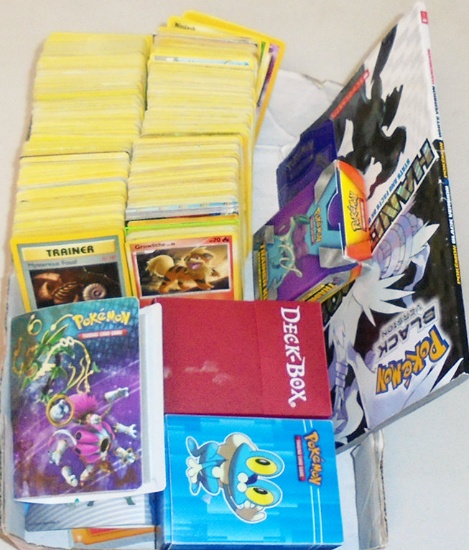 Huge -Pokemon- Cards Box Lot - 100's!