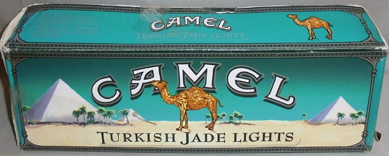 -Rare- Vintage -CAMEL- Cigarette Carton w/10 Sealed Packs - NOS