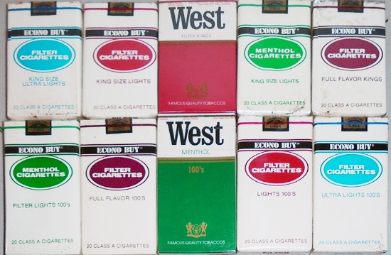 -Sealed- Vintage -Cigarette- Pack Lot #27 - NOS
