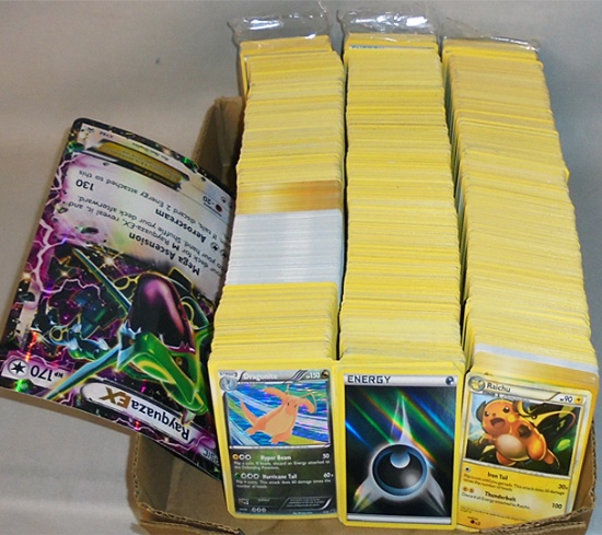 Massive -Pokemon- Cards Box Lot w/Foil/Sealed