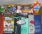 Huge -Football/Baseball Cards- Sports Memorabilia Box & Packs Lot