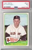 1965 Topps -Ed Connolly- Boston Red Sox PSA 7 Graded Baseball Card