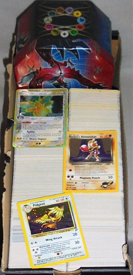 Huge -Pokemon- Trading Cards Collection