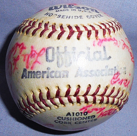 1960's -American Association- Team Signed/Autograph Baseball