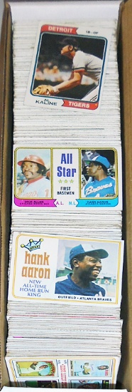 -Huge- 1970's -Baseball Cards- Sports Memorabilia Box Lot