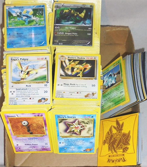 Huge -Pokemon- Trading Cards Collection w/Foil