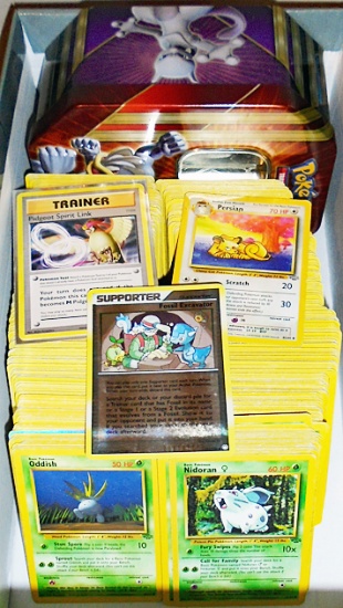 Huge -Pokemon- Trading Cards Collection w/Foil