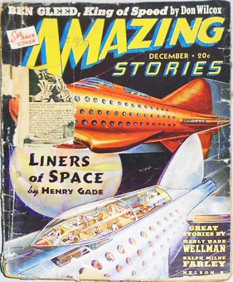 1928-1939 -Amazing Stories- Pulp Fiction Sci-Fi Magazine Lot