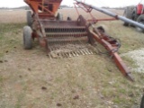 Pull type rock picker