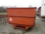 center dump gravity bed without running gear