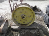 SET JD wheels with cast centers off of 4440 JD fits 18.4-38