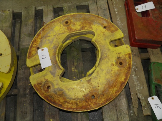 JD rear wheel weights