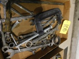 MISC WRENCHES AND C CLAMP