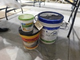 Quick crete quik set cement, curing compound, premix grout,