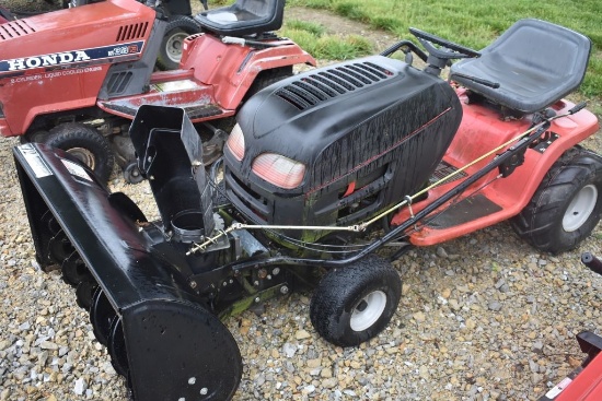 Garden tractor Garden tractor C56 Garden tractor 17.5 hp, with snow blower