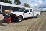 2001 FORD F350 C250 2001 Ford F350 super duty, 172,661 miles,  gas engine, Knapheidi service bed, ru