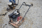 Compactor Honda C260 Plate compactor, multi quip 17inx21in steel vibrating compactor, 5.5hp Honda en