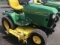 John Deere 445 Garden Tractor, 22 HP . John Deere 445 Garden Tractor, 22 HP liquid cooled Kawasaki e
