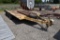 Steel bed trailer 17ft w/ 6ft dove, ramps, pentel,