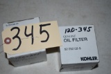 KOHLER OIL FILTER 120-345