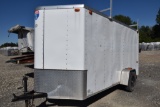 2012 Interstate 14X6 single axle utility trailer