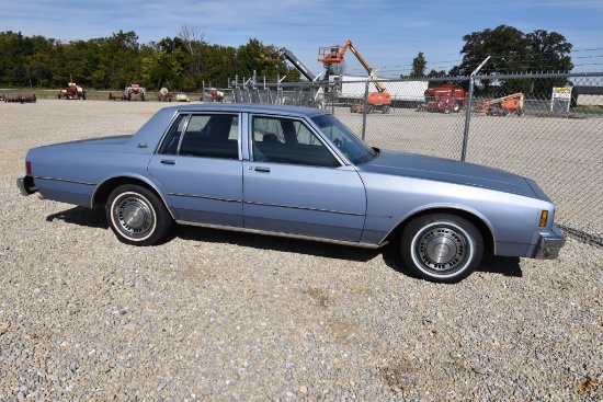 1984 Chevrolet Impala, 55,171 miles, light blue, 4 door , excellent conditi