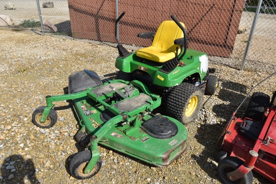 JD F620 zero turn mower, 1499 hrs, front mount deck, 60in commercial deck,