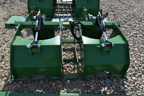 66" Skid Steer Rock & Brush Grapple