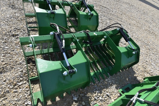 80" Skid Steer Rock & Brush Grapple
