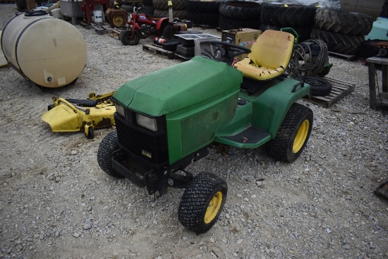 JD 445 garden tractor 60in deck