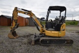 2016 CAT 303.5E2 CR , 865HRS, 2SPD, THUMB, MANUAL QUICK COUPLER, WET LINES,