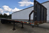 1991 Fontaine spread axle flat deck trailer, 48ft, composite trailer, steel