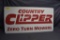 Country Clipper meatl sign