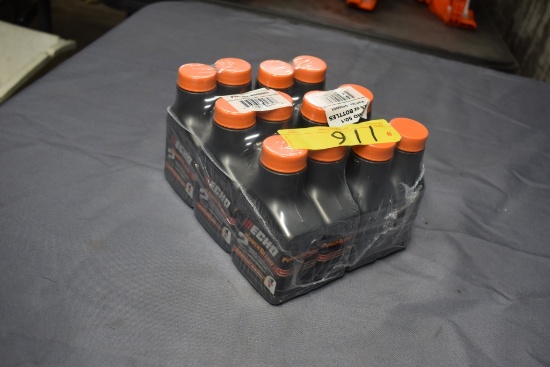 ECHO POWER BLEND OIL 12 CONTAINERS MAKES 1 GAL PER CONTAINER OF FUEL