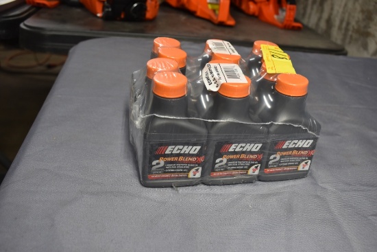 ECHO POWER BLEND OIL 12 CONTAINERS MAKES 1 GAL PER CONTAINER OF FUEL