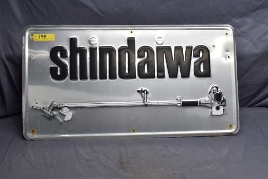Shendaiwa metal sign