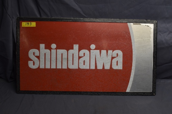 shindaiwa metal sign