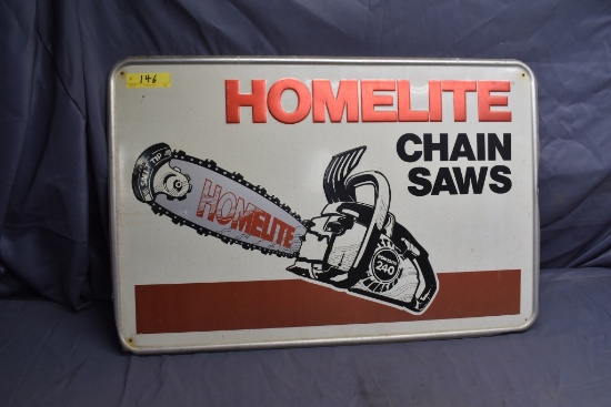 Homelite metal sign