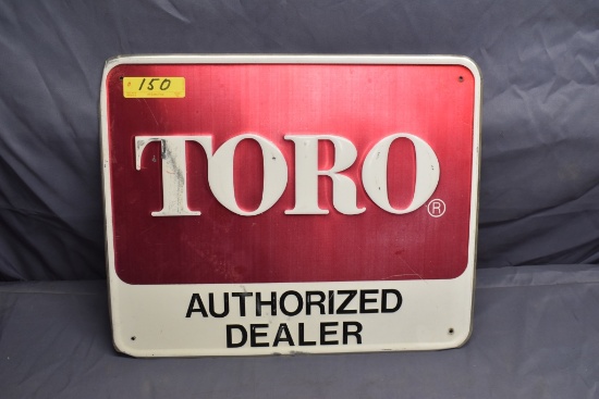 Toro metal sign