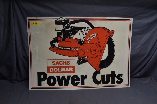 Sachs Dolmar metal sign