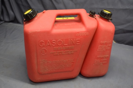 GAS CAN W/ OIL CAN COMBO NEW!!